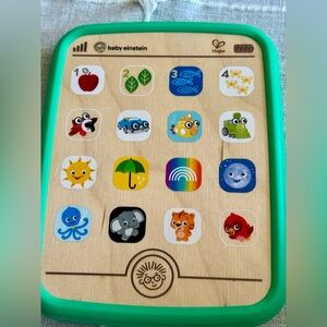 Baby Einstein Magic Touch Curiosity Tablet Wooden Musical Toy